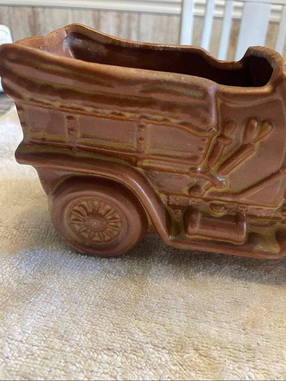 Vintage 1950s Possible McCoy ceramic car planter